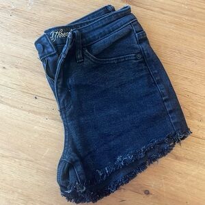 Universal Thread Black Denim Shorts 0/25R